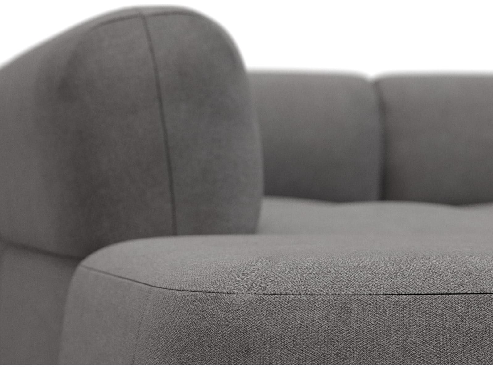 Beckett California Slate Modular Sofa - 7 Piece color California Slate