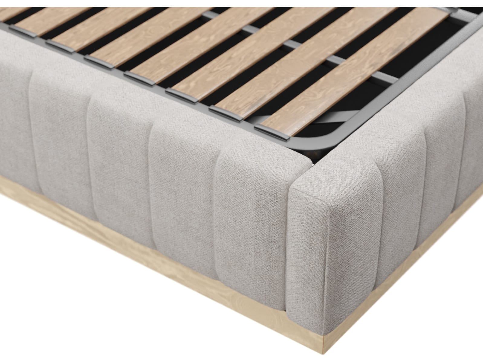 Brentwood Gas Lift Bed Avon Mineral color Avon Mineral