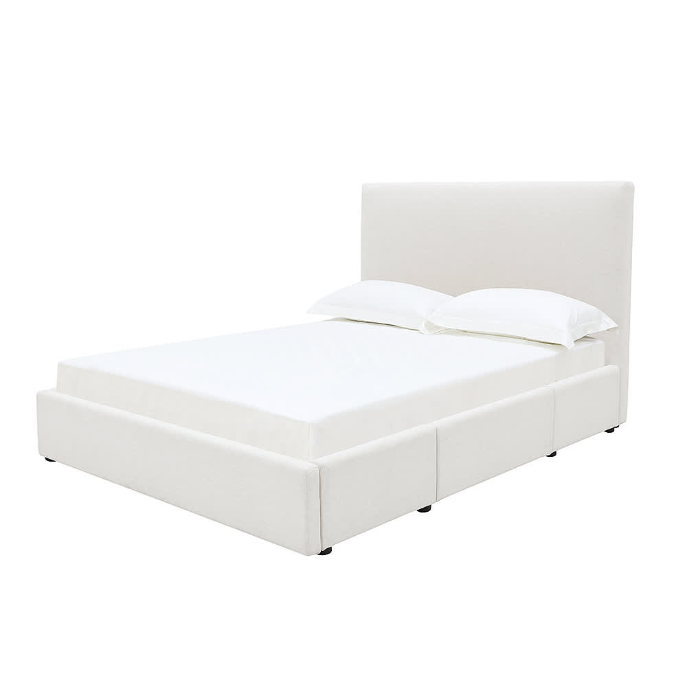 Aria Drawer Bed California Ivory color California Ivory