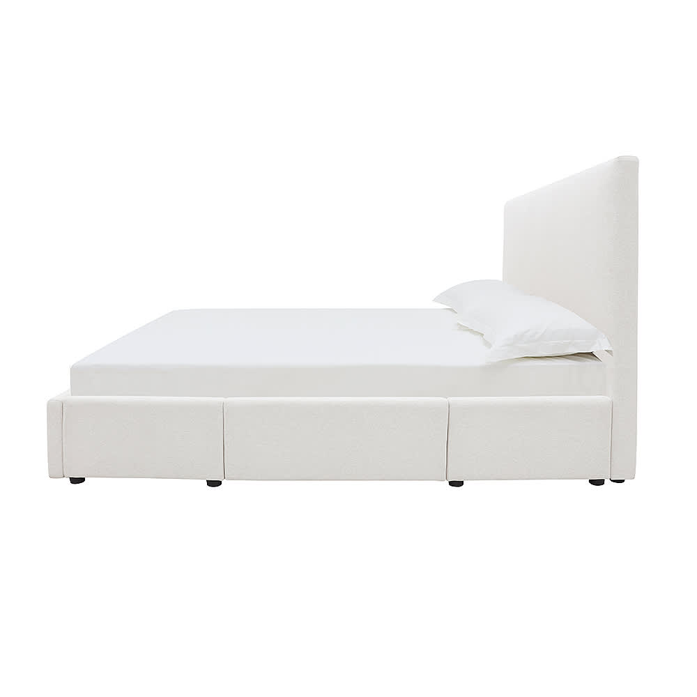 Aria Drawer Bed California Ivory color California Ivory