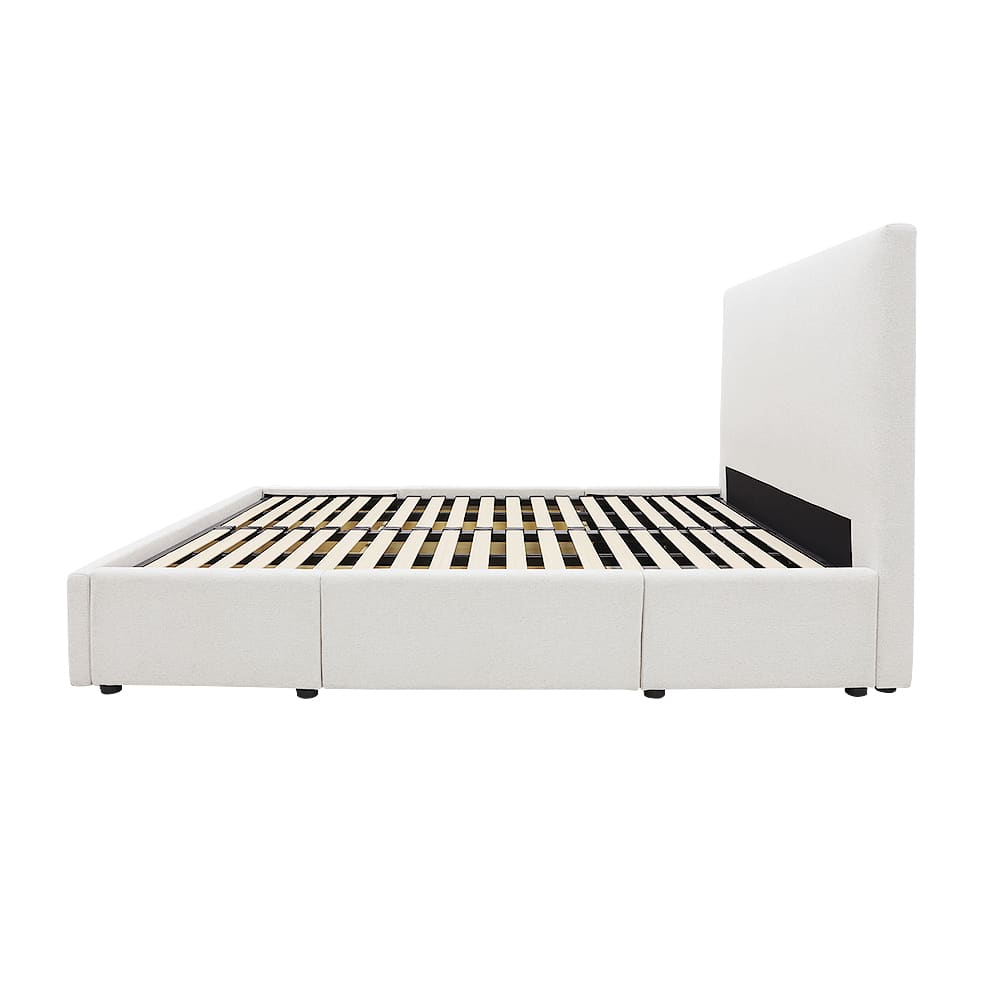 Aria Drawer Bed California Ivory color California Ivory