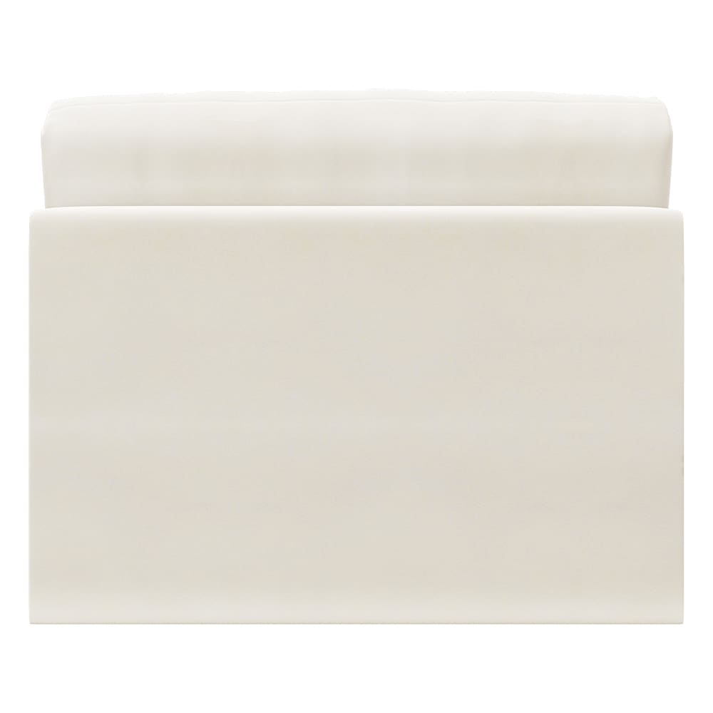 Haven Muse Flax Armless Sofa Chair Module color Muse Flax