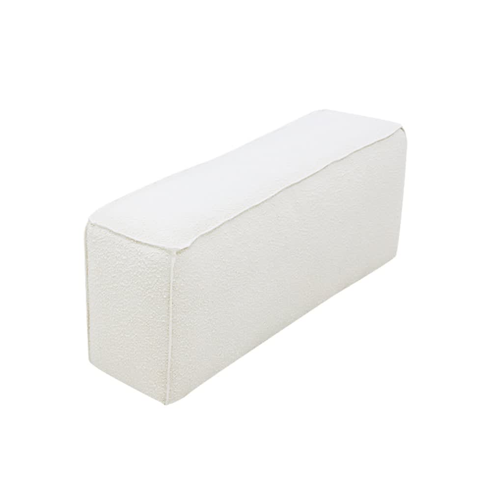 Riley Boucle Ivory Module Armrest color Boucle Ivory