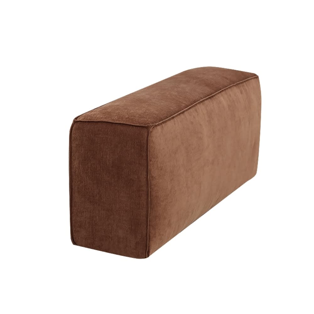 Riley Sofa Modules Slip Covers Muse Rust color Muse Rust