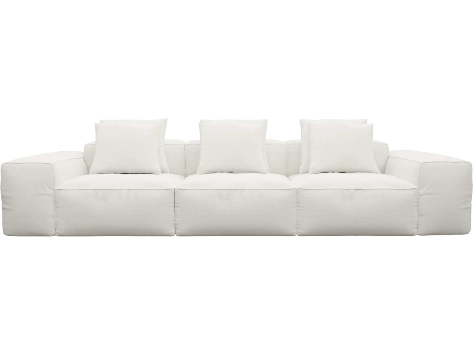 Riley Tribute Shell Modular Sofa - 3 Seater color Tribute Shell
