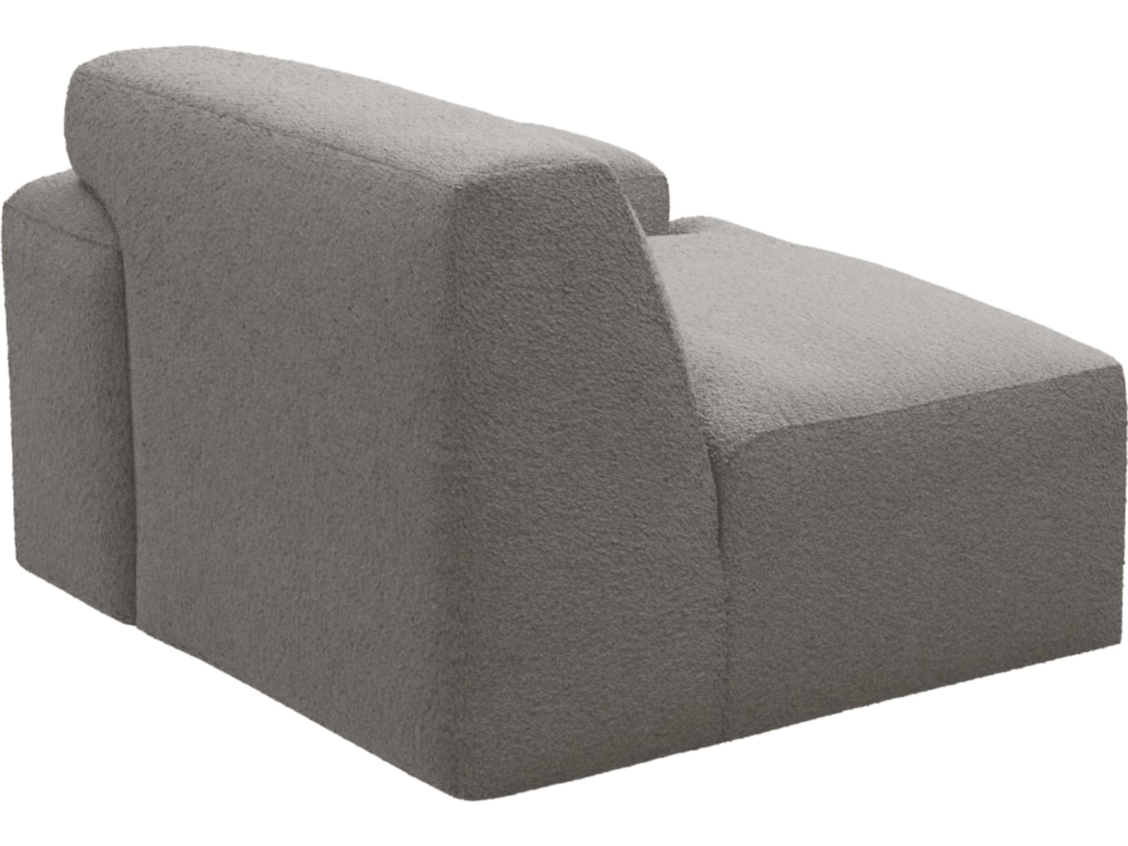 Copenhagen Boucle Pumice Right Arm Facing Sofa Module color Boucle Pumice