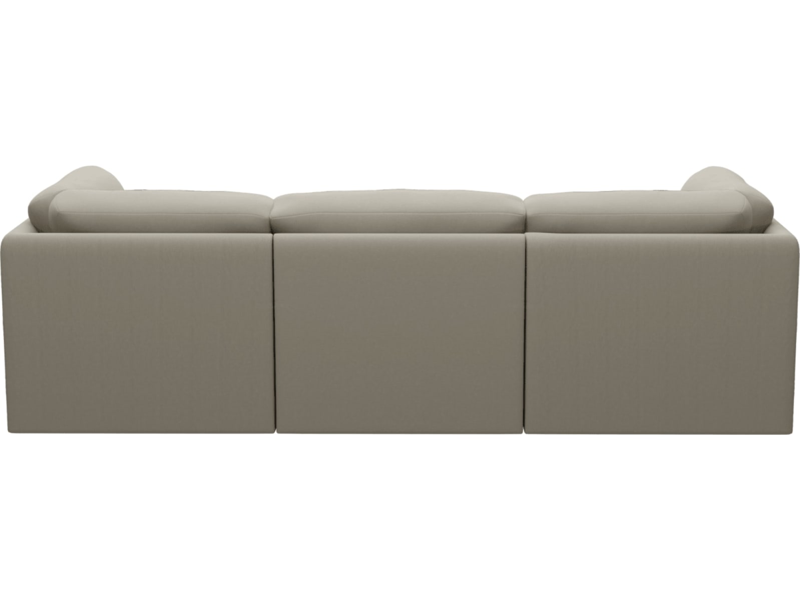 Emily Modular Sofa Plaza Natural - 3 Piece color Plaza Natural