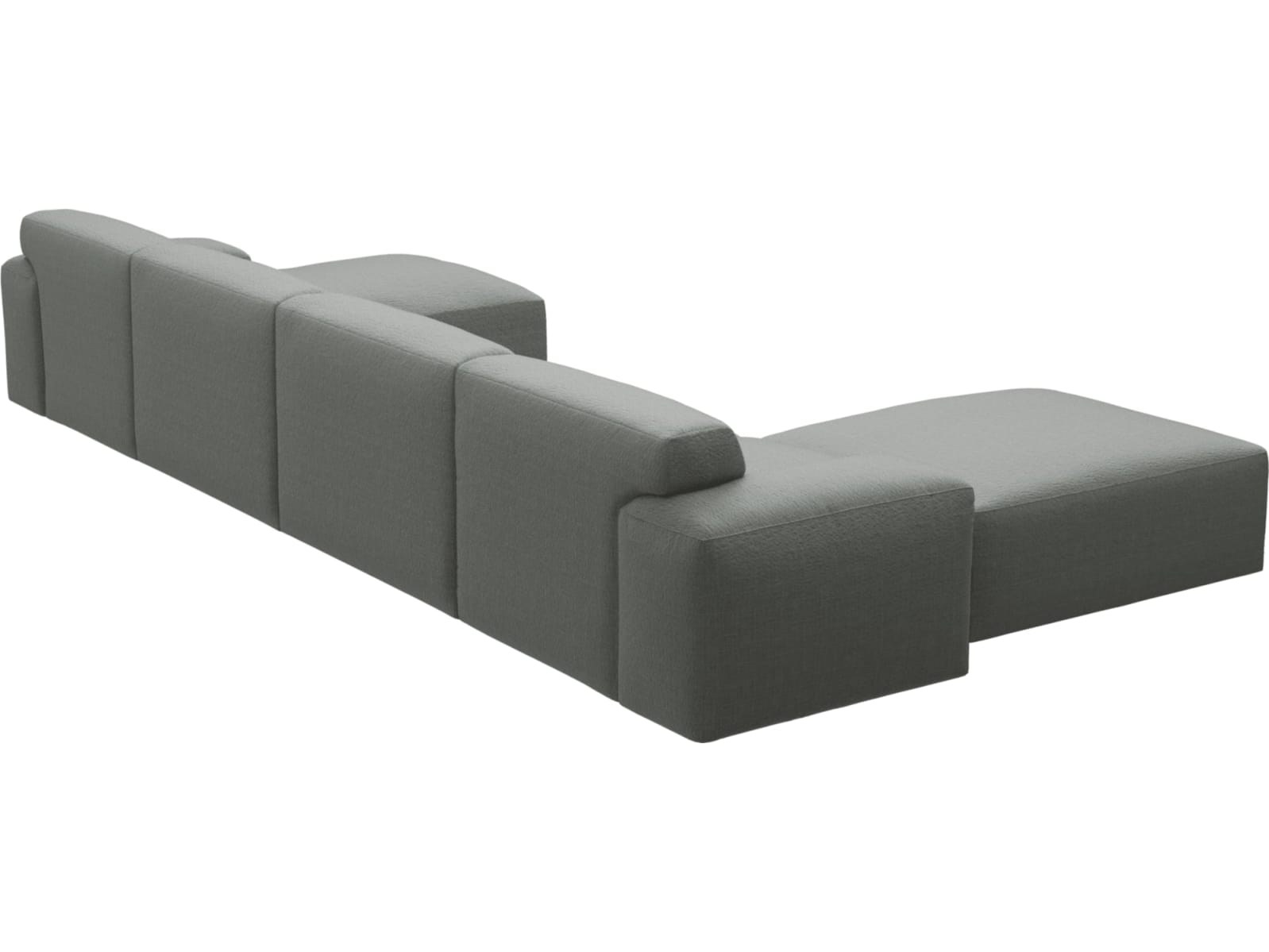 Copenhagen Tribute Storm Chaise Sofa - 5 Seater U Shaped Modular color Tribute Storm