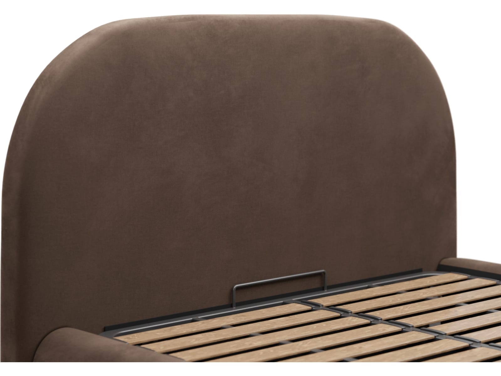 Capri Gas Lift Bed Muse Chocolate color Muse Chocolate