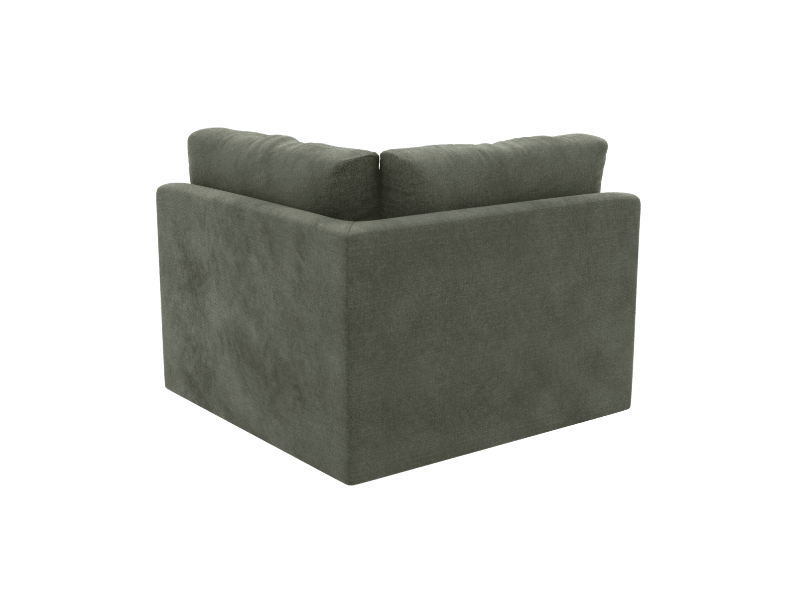 Haven Tribute Dark Jade Corner Sofa Module color Tribute Dark Jade