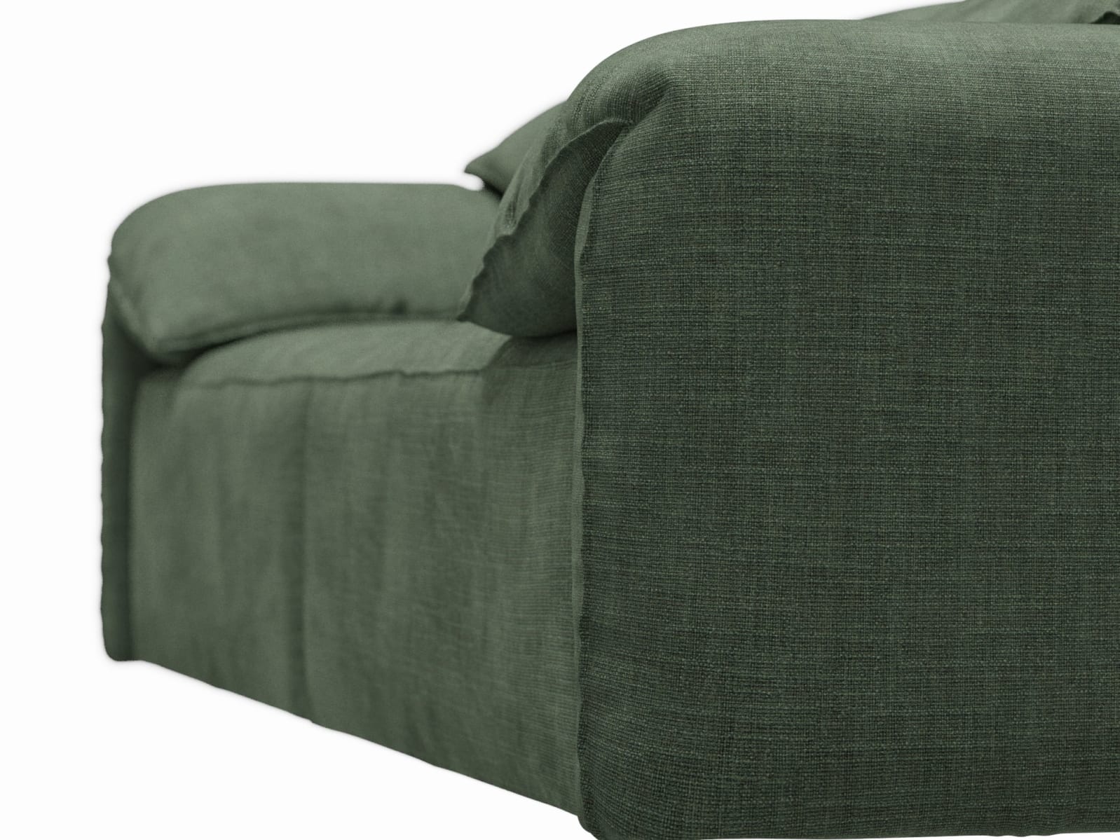 Clarence Tribute Dark Jade Sofa - 4 Seater color Tribute Dark Jade