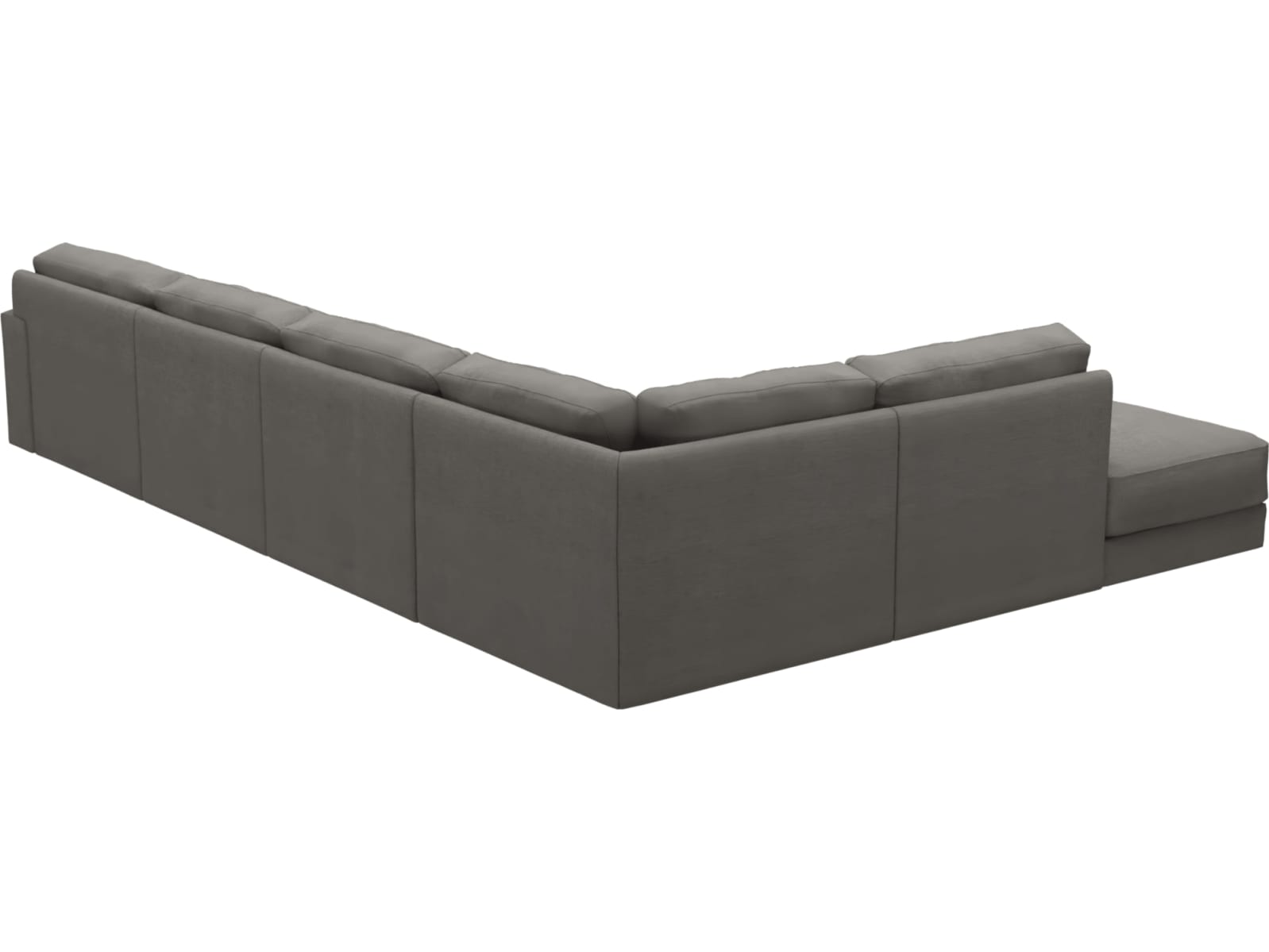 Monica Isla Soft Grey Sofa - 6 Seater LAF Terminal color Isla Soft Grey
