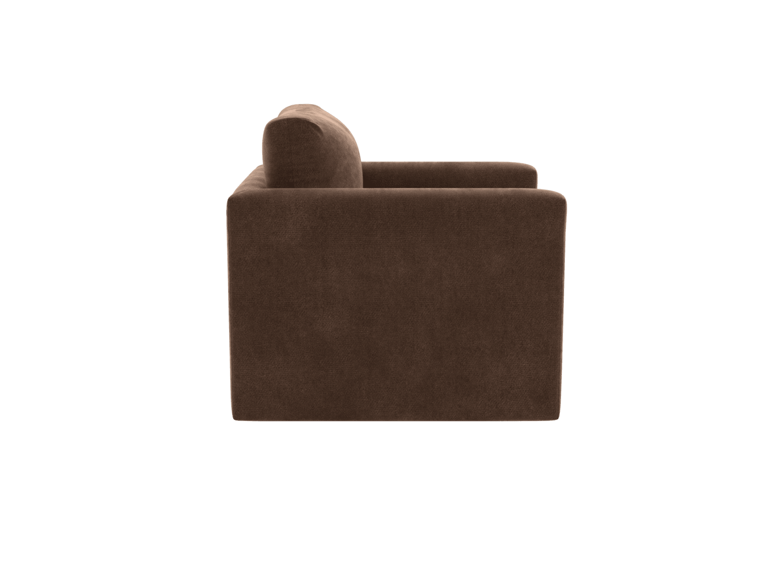 Haven Muse Chocolate Swivel Chair color Muse Chocolate