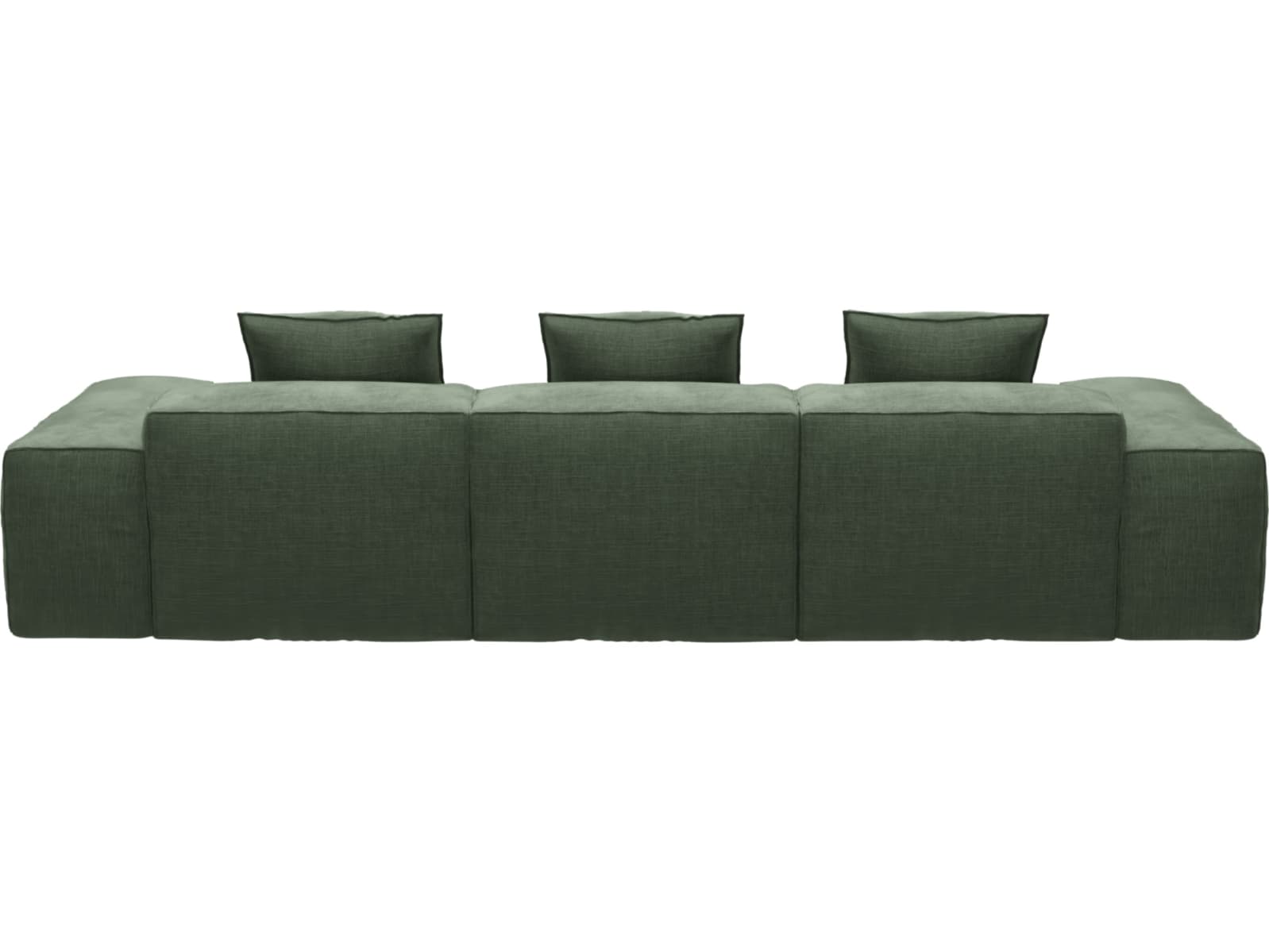 Riley Tribute Dark Jade Modular Sofa - 3 Seater color Tribute Dark Jade