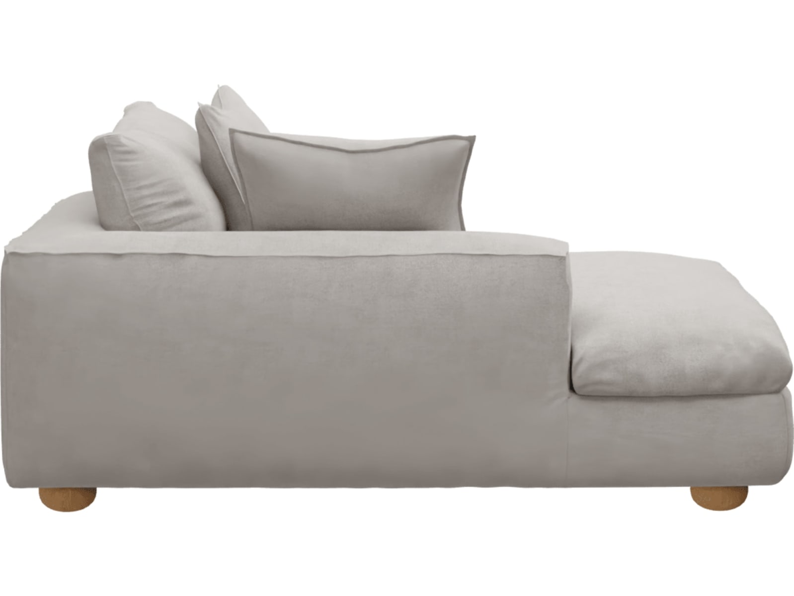 Tully Avon Mineral Chaise Left Arm Facing Module color Avon Mineral