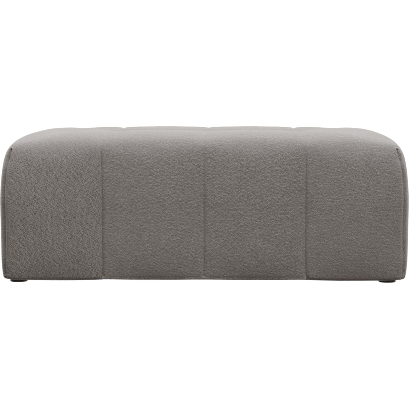 Lucello Boucle Pumice Ottoman color Boucle Pumice