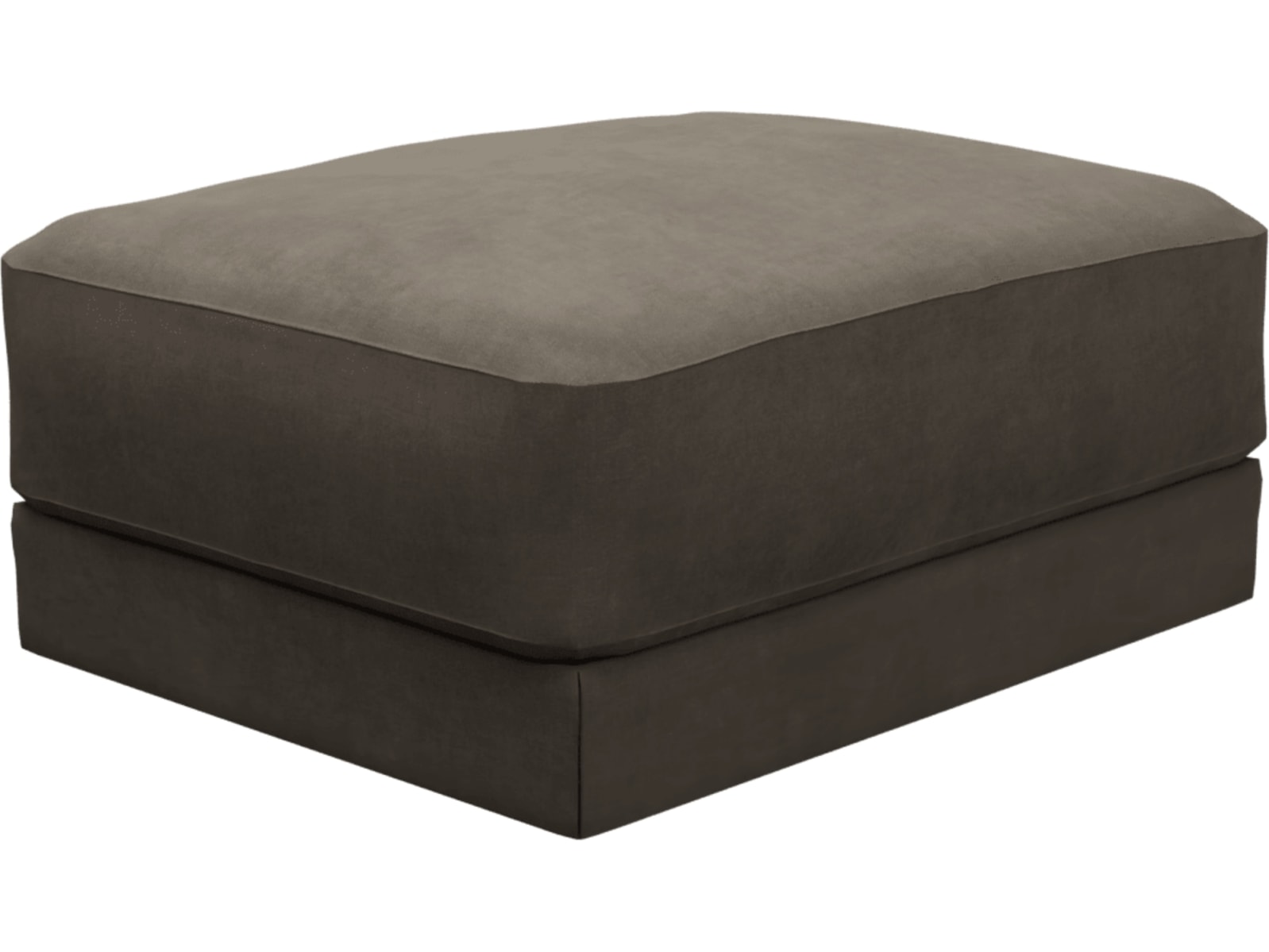 Monica Muse Mink Ottoman color Muse Mink