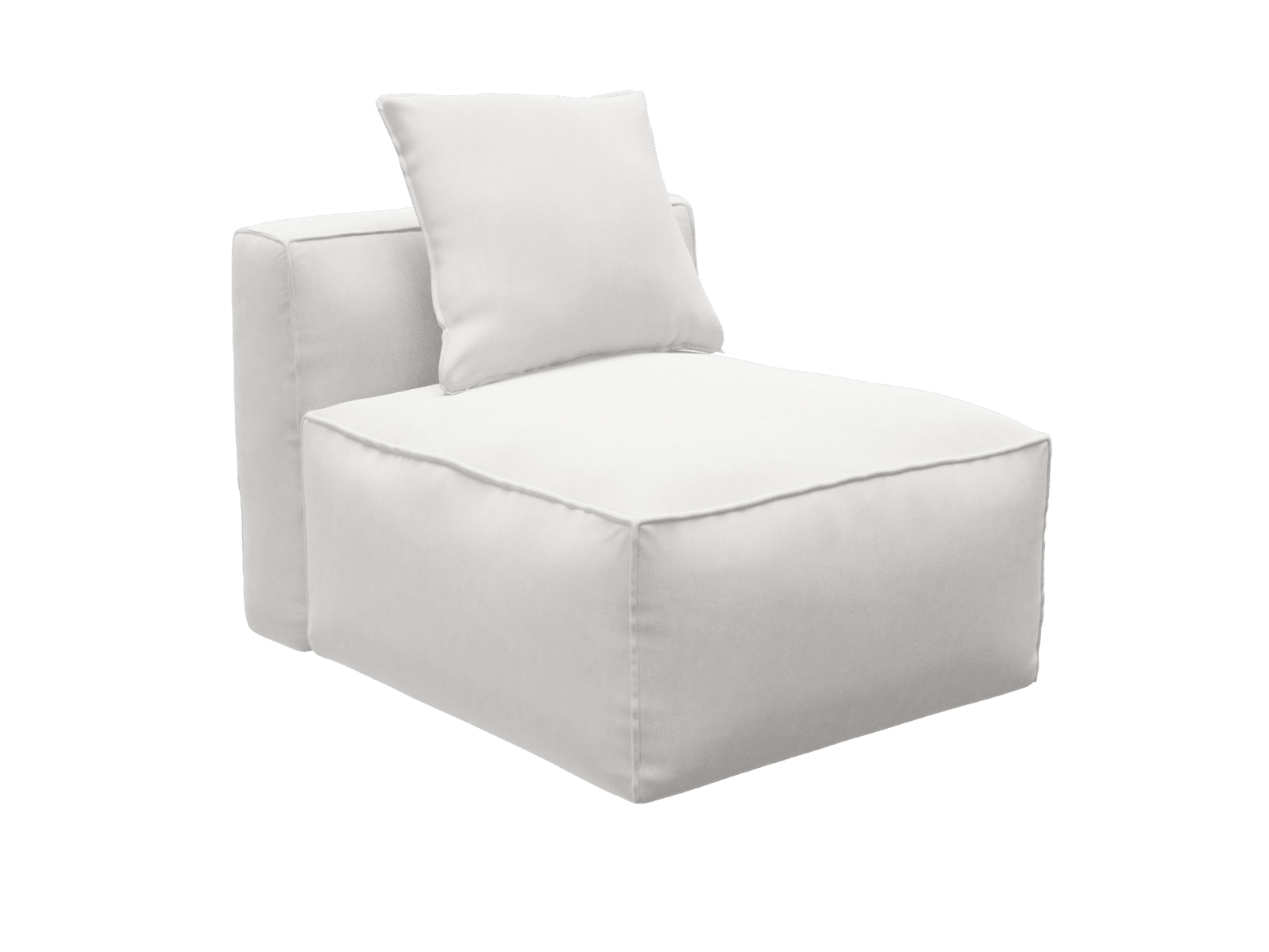 Riley Apt Muse Frost Module Armless color Muse Frost