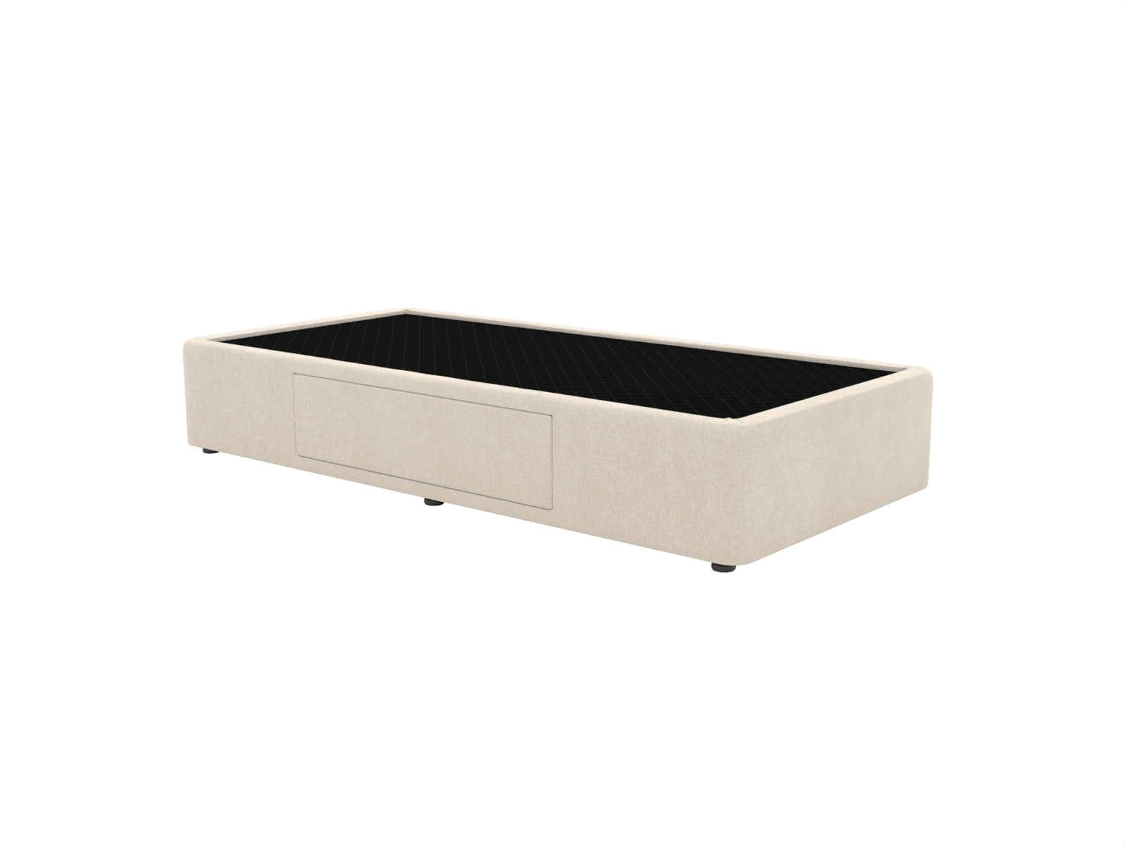 Zenith Kids 1 Storage Drawer Bed Base Tribute Shell color Tribute Shell