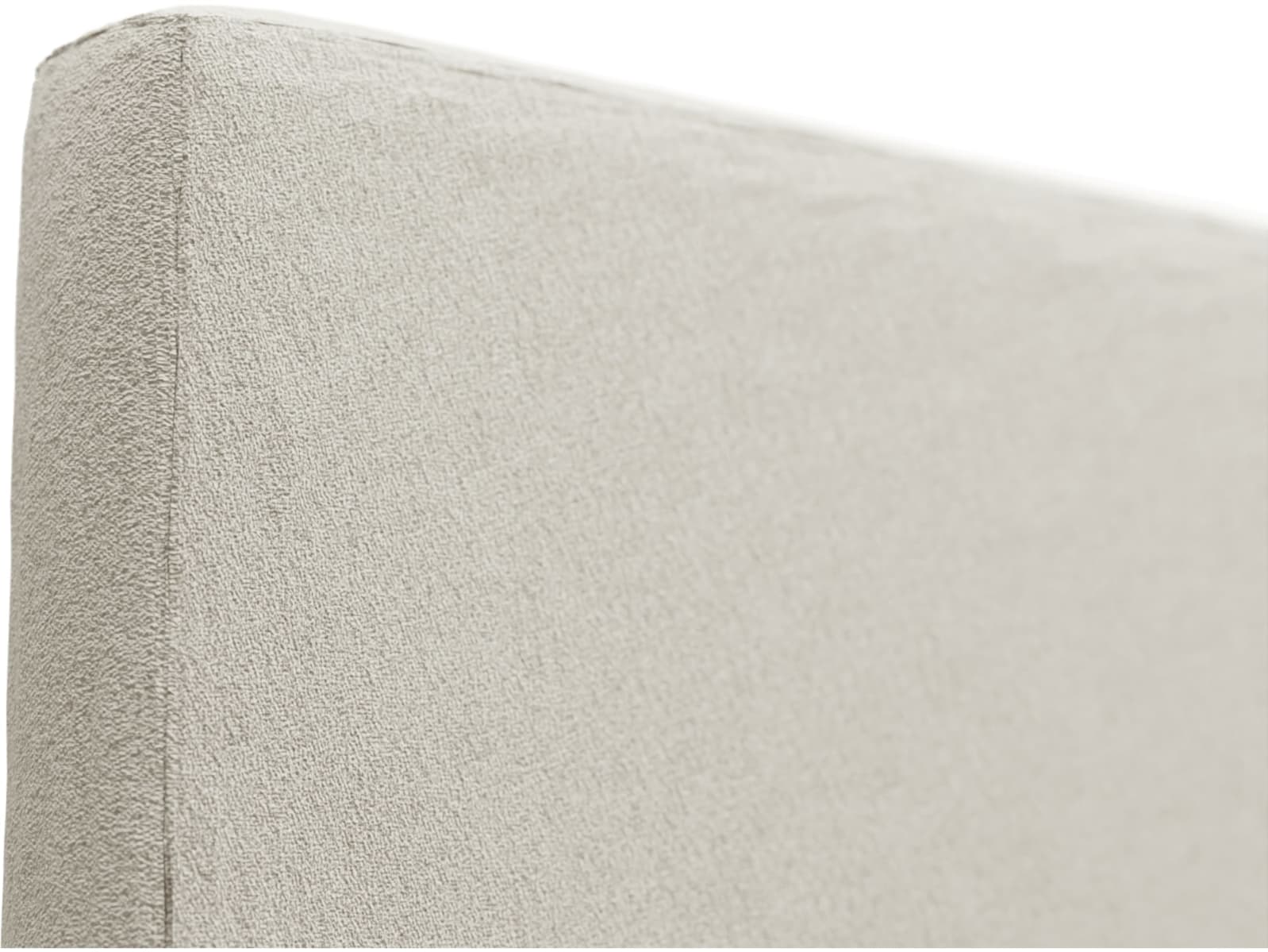 Felix Gas Lift Bed Boucle Ivory color Boucle Ivory