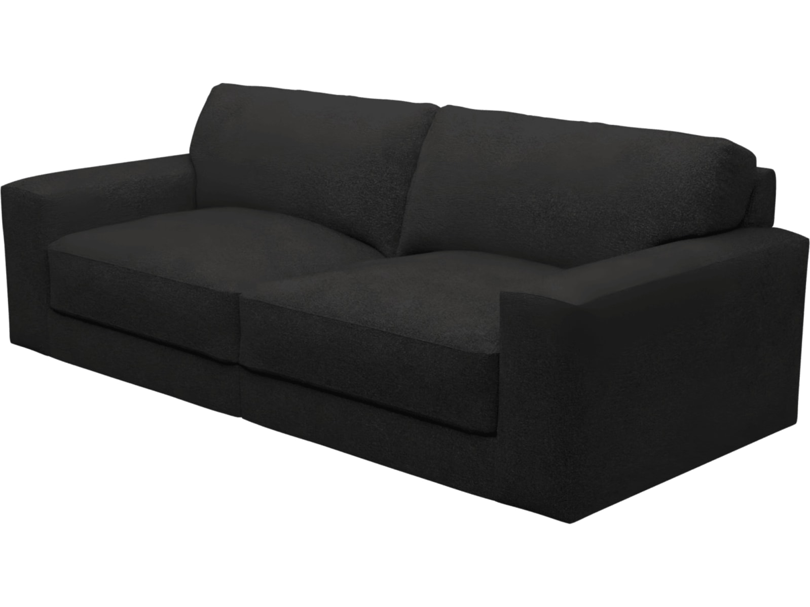 Monica California Charcoal Sofa - 2 Seater color California Charcoal