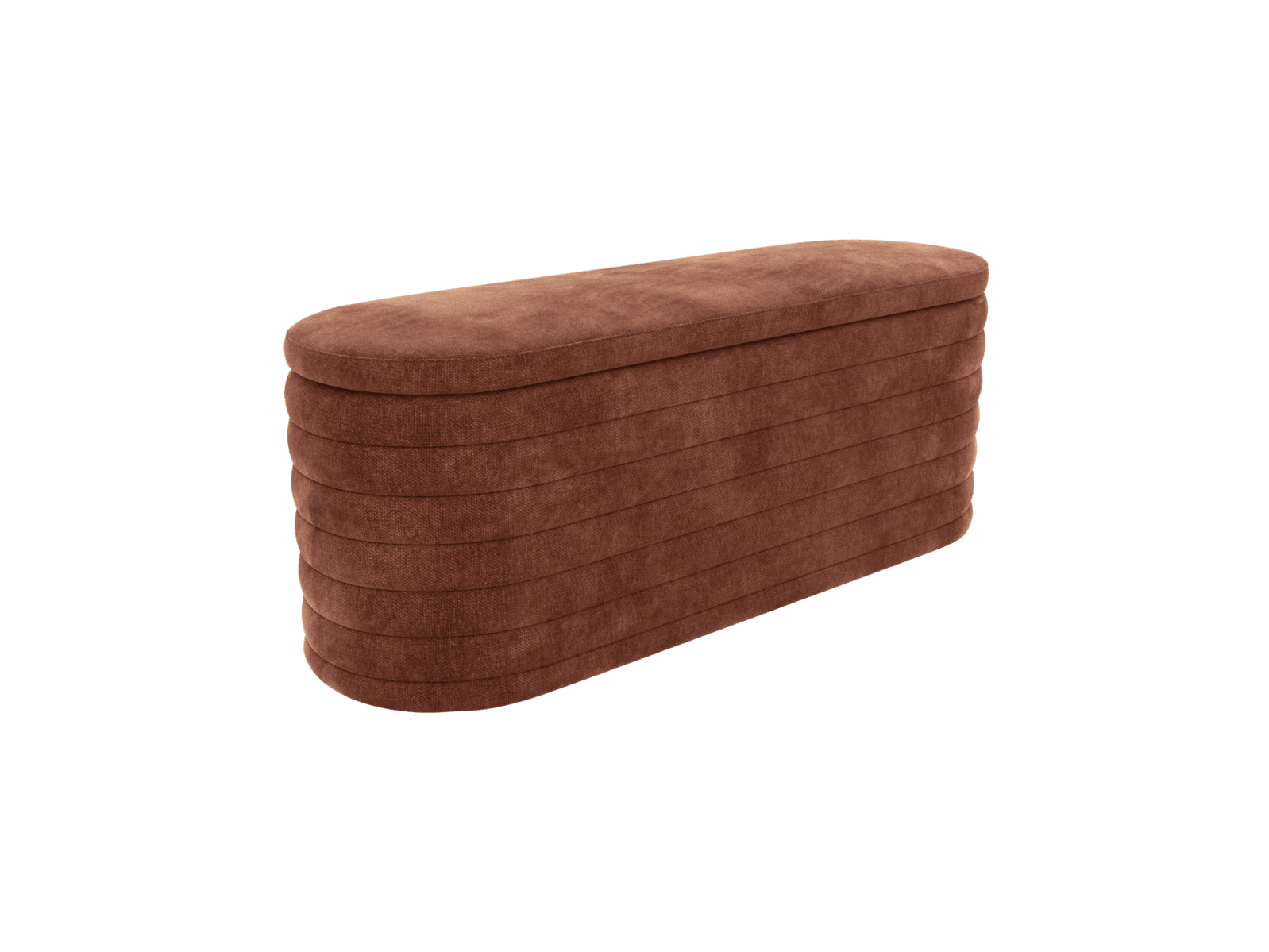 Topia Blanket Box Muse Rust color Muse Rust