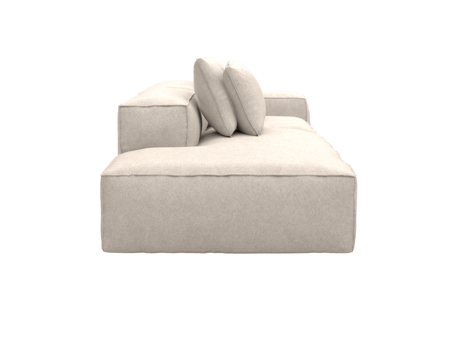 Riley Noa Desert Modular Sofa Left Terminal - 3 Seater color Noa Desert
