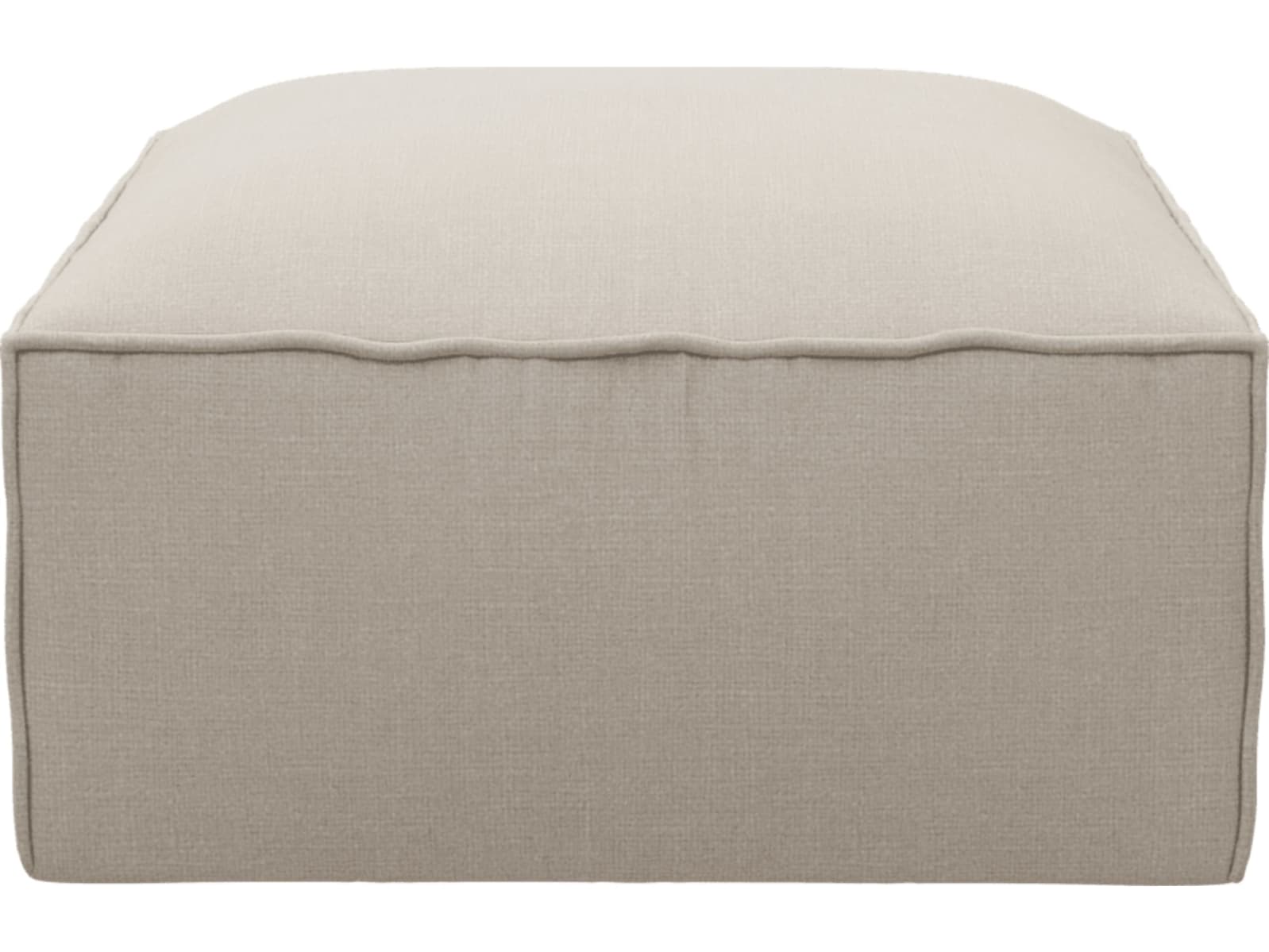 Kai Santa Fe Sand Ottoman color Santa Fe Sand