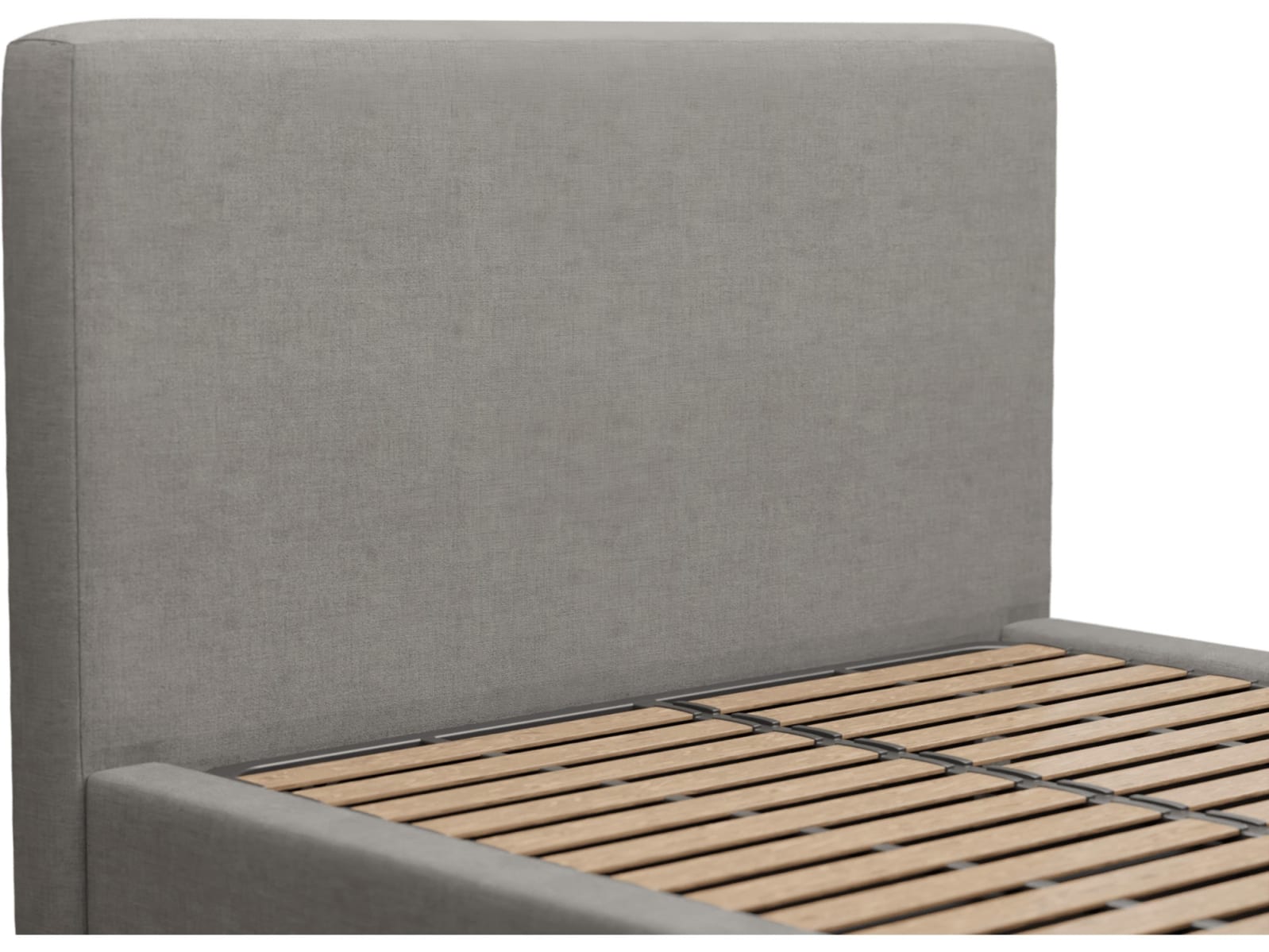 Felix Gas Lift Bed Isla Soft Grey color Isla Soft Grey