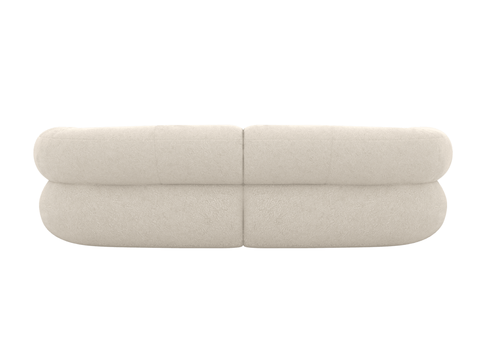 Colette Muse Flax Sofa - 3 Seater color Muse Flax