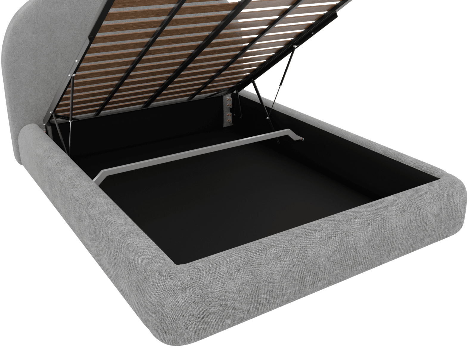 Capri Gas Lift Bed California Slate color California Slate