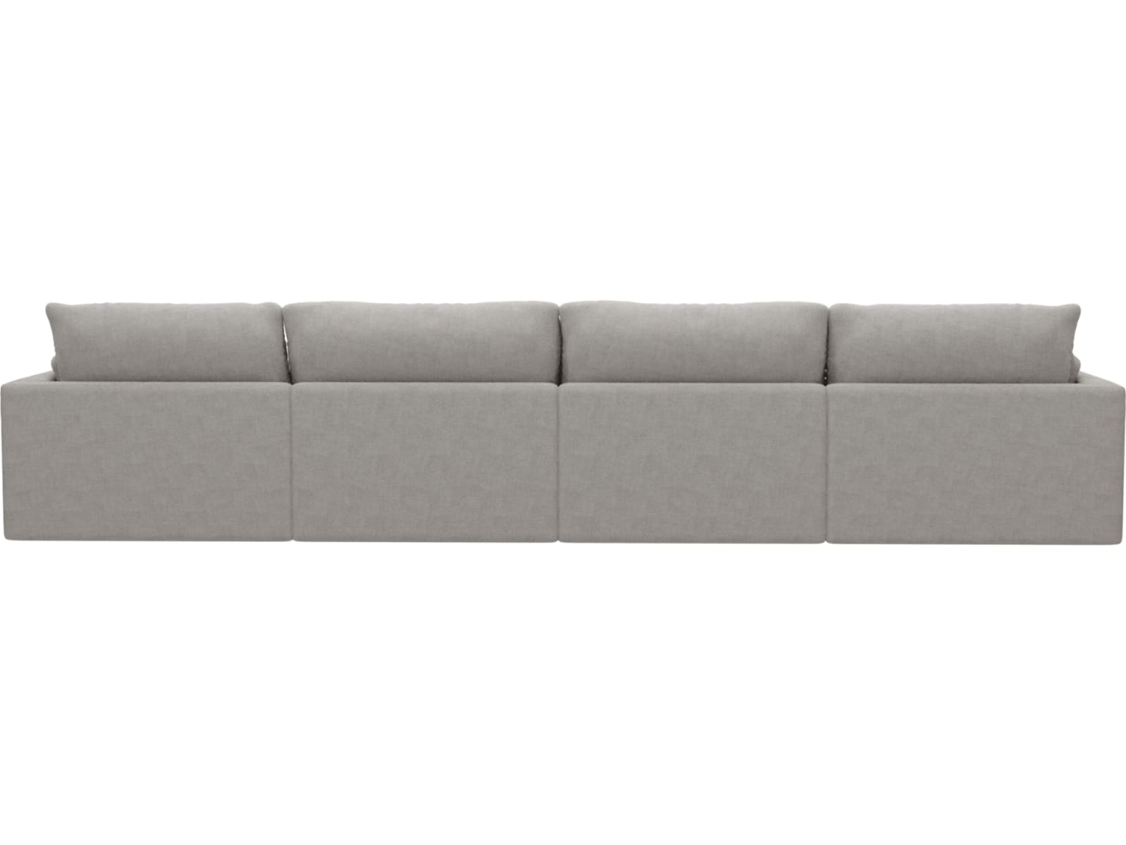 Willow Avon Mineral Modular Sofa - 4 Seater color Avon Mineral