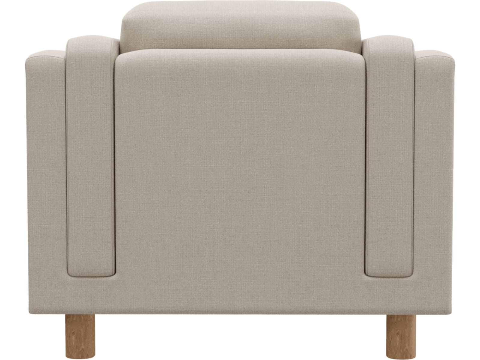 Hayes Santa Fe Sand Armchair color Santa Fe Sand