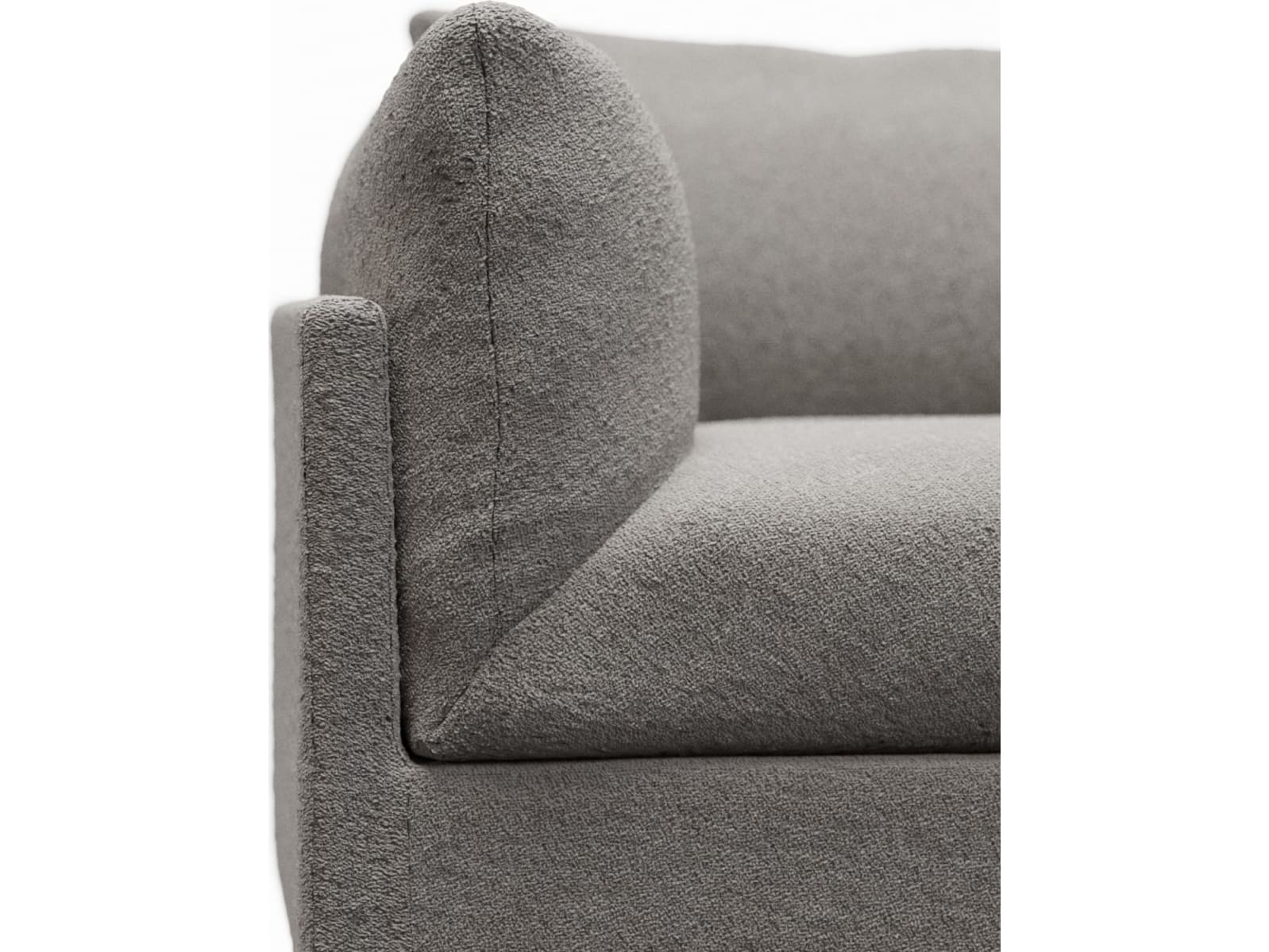 Finley Boucle Pumice Armchair color Boucle Pumice