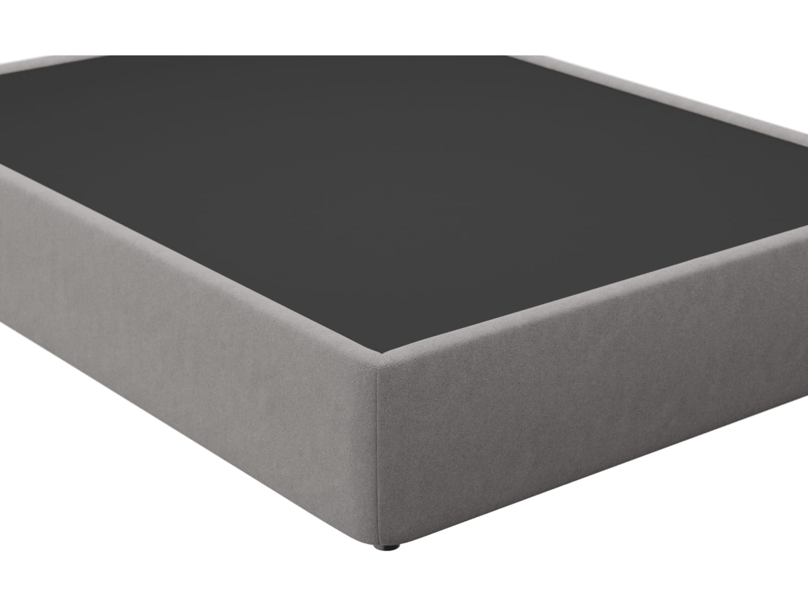 Leo Bed Base View Steel color View Steel