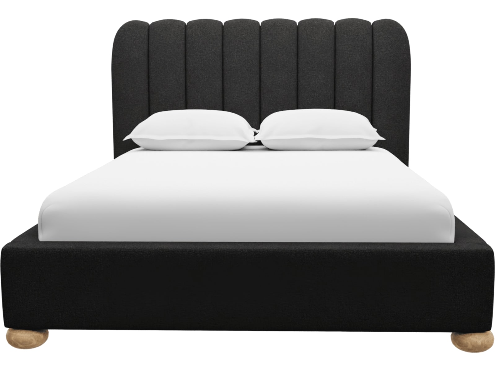 Maeve Bed California Charcoal color California Charcoal