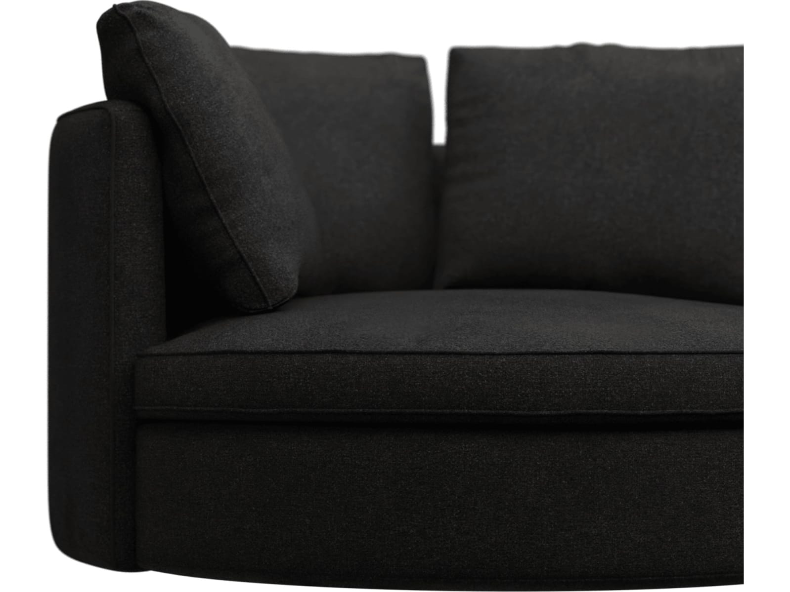 Adore California Charcoal Swivel Chair color California Charcoal
