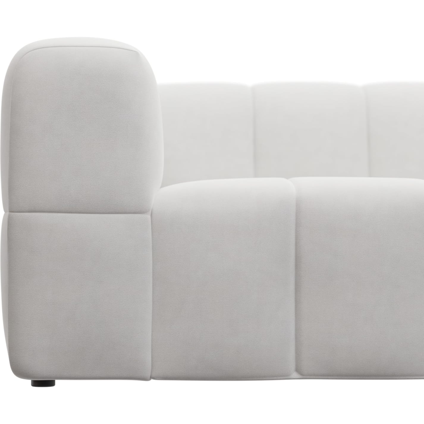 Lucello Muse Frost Modular Sofa - 3 Piece color Muse Frost