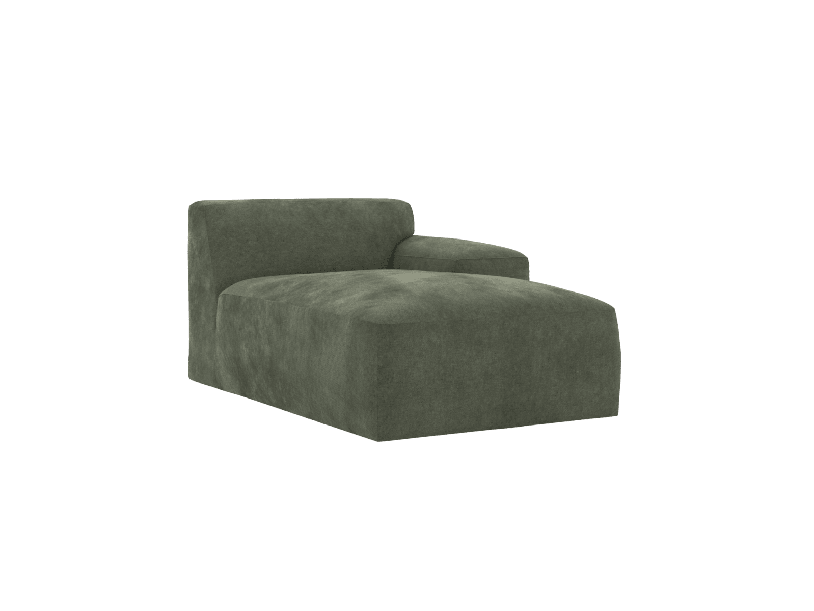 Copenhagen Muse Forest Right Arm Facing Chaise Module color Muse Forest
