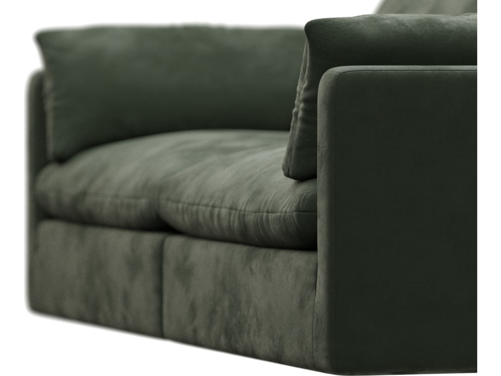 Willow Muse Forest Modular Sofa - 2 Seater color Muse Forest