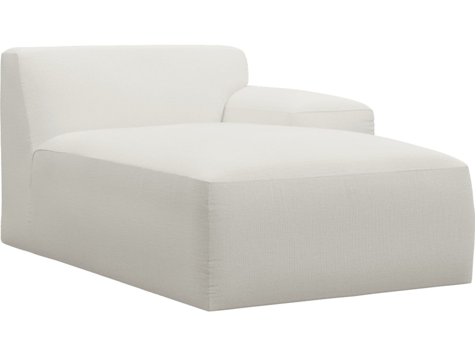 Copenhagen Tribute Shell Right Arm Facing Chaise Module color Tribute Shell