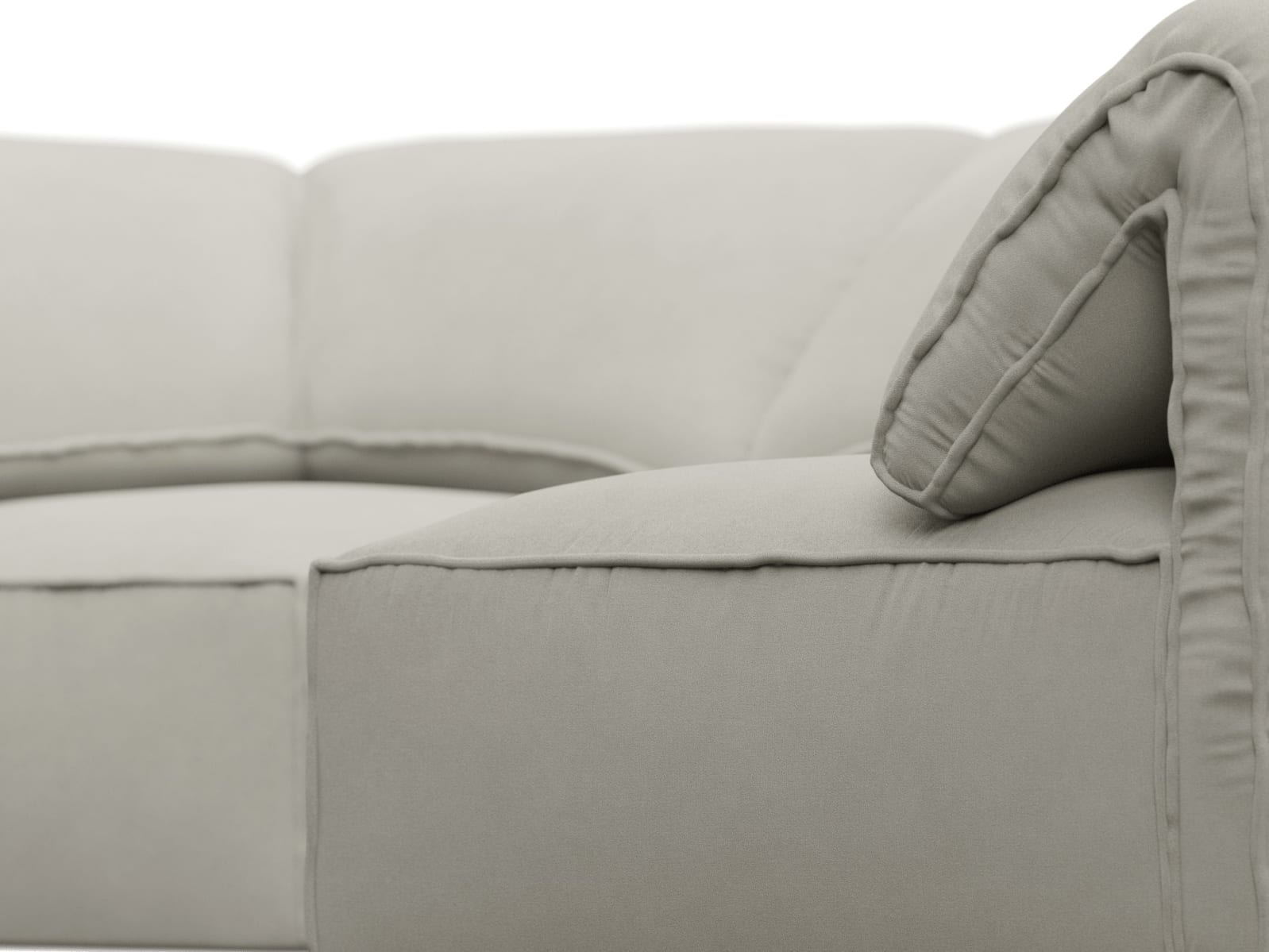 Kai California Ivory Modular Sofa - 4 Seater color California Ivory