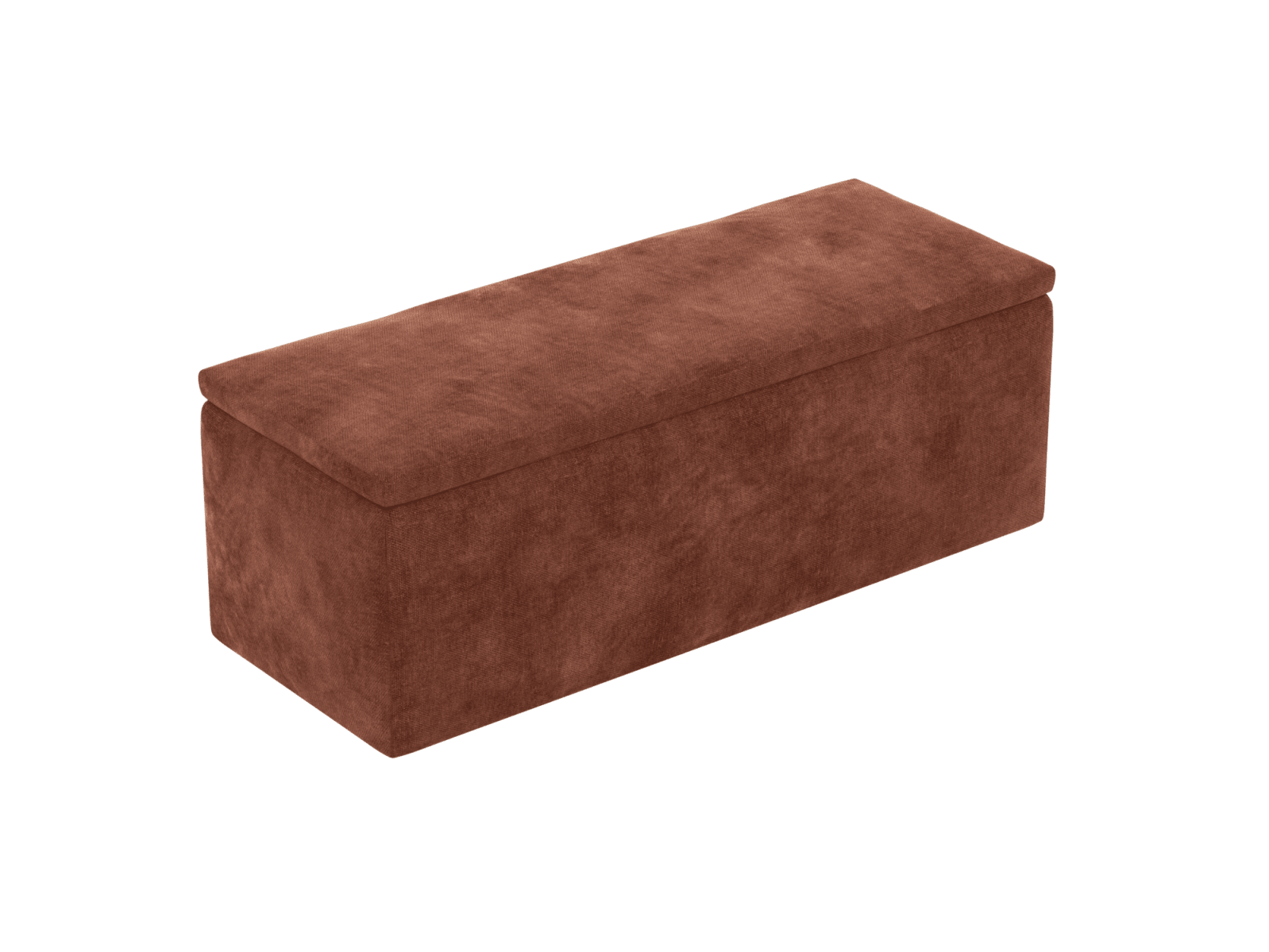 Leo Blanket Box Muse Rust color Muse Rust