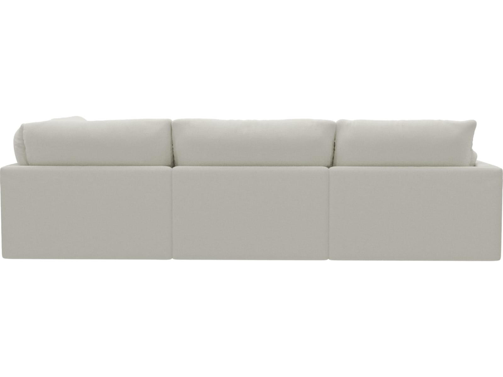 Willow Tribute Shell Corner Sofa - 4 Seater RAF Terminal color Tribute Shell