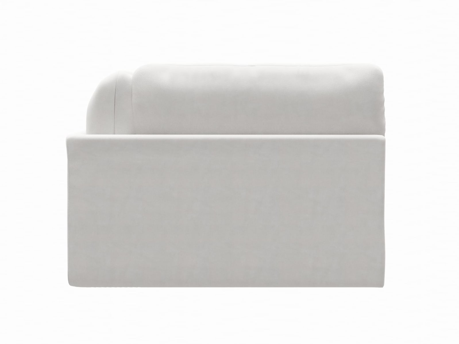 Finley Muse Frost Right Arm Facing Chaise Module color Muse Frost