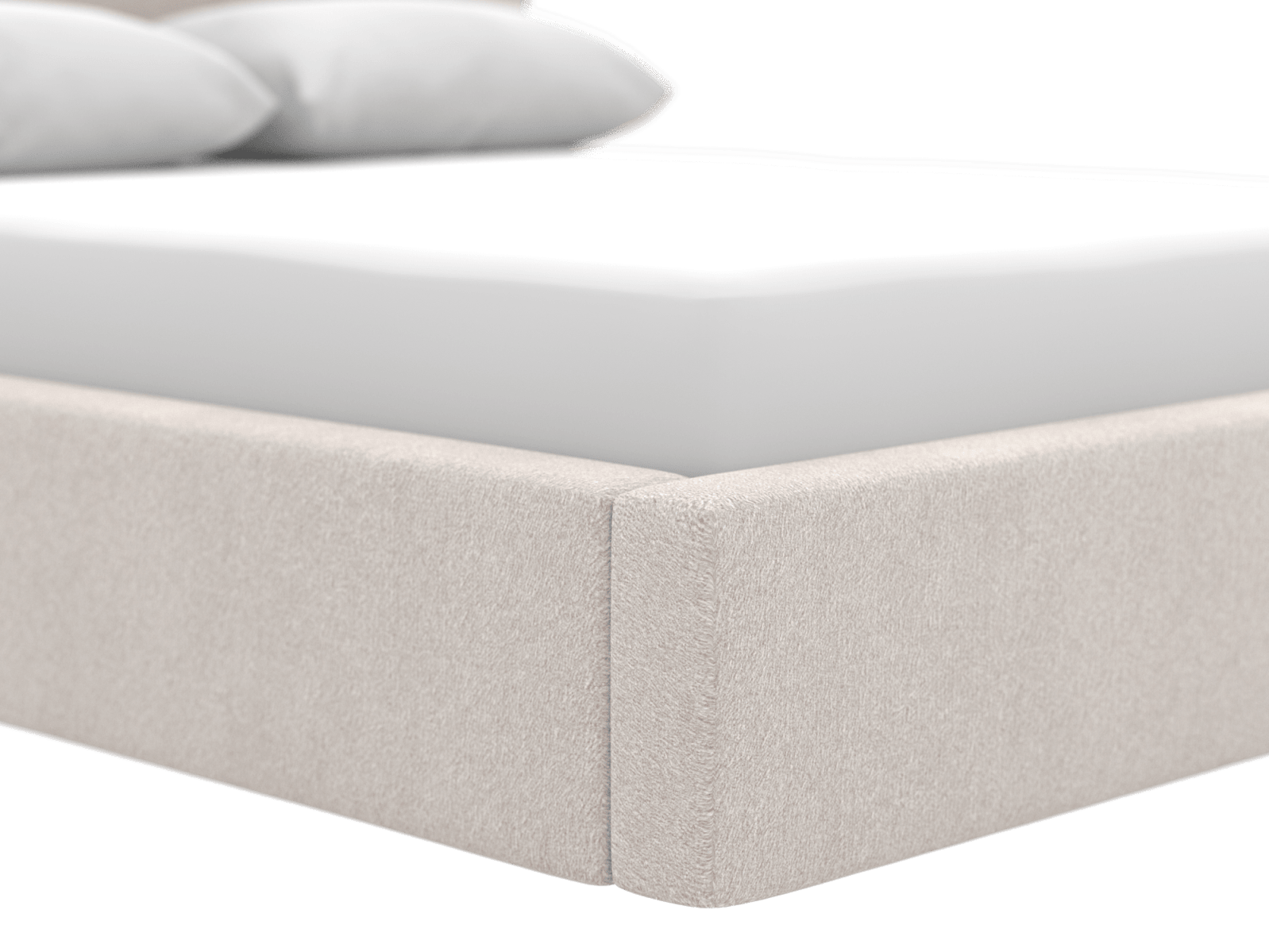 Felix Gas Lift Bed Toorak Pearl color Toorak Pearl