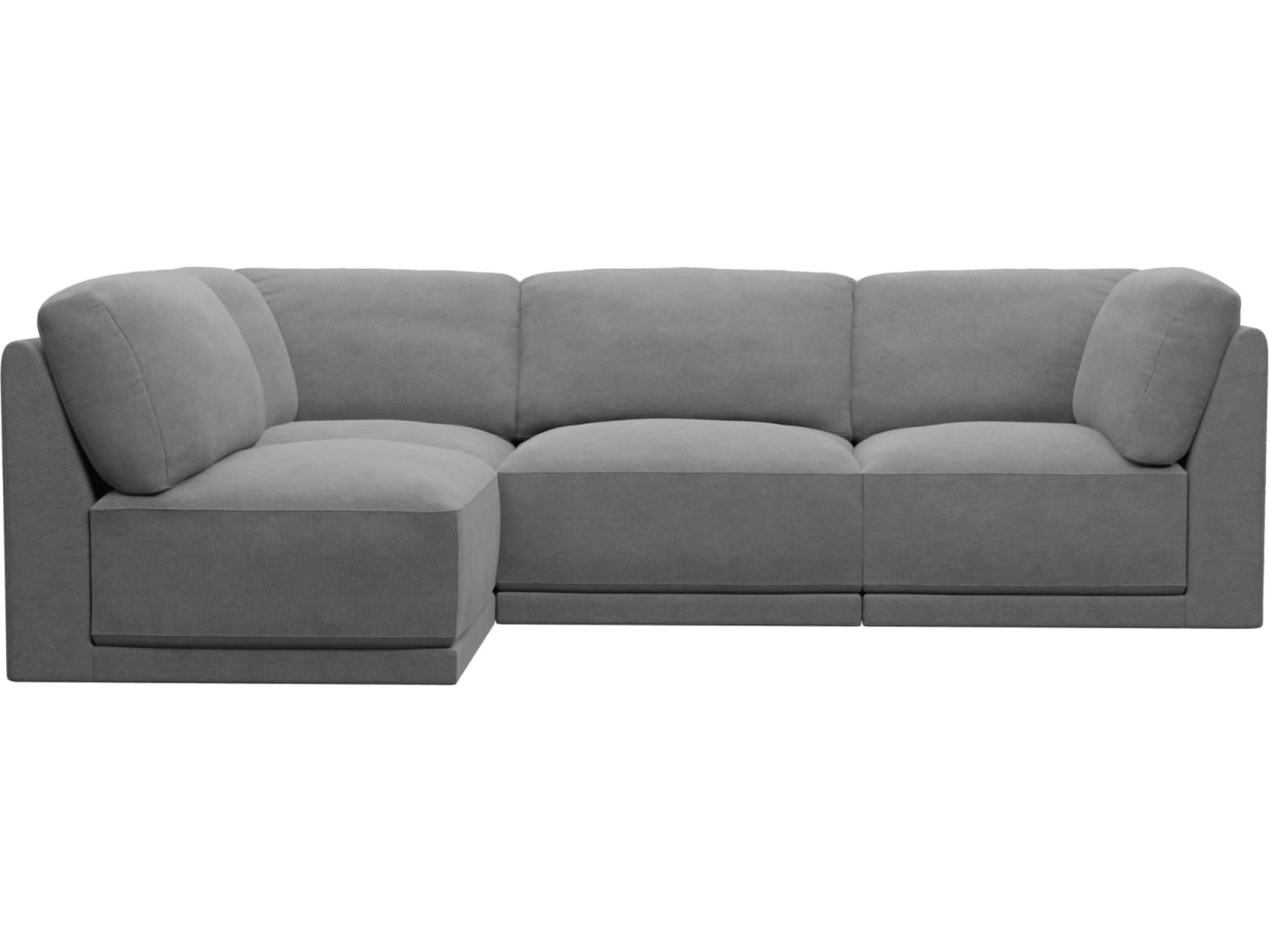 Emily Modular Sofa Maya Flint - 4 Piece color Maya Flint