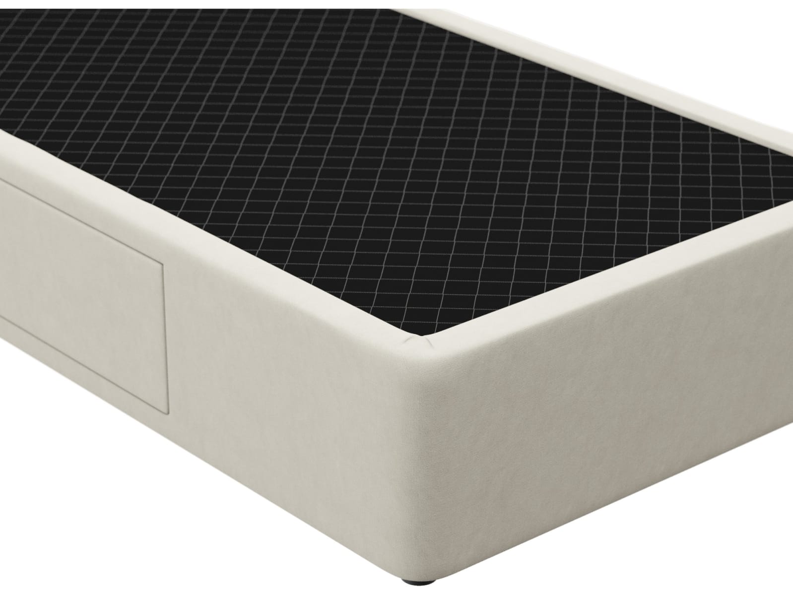 Zenith Kids 1 Storage Drawer Bed Base Muse Flax color Muse Flax