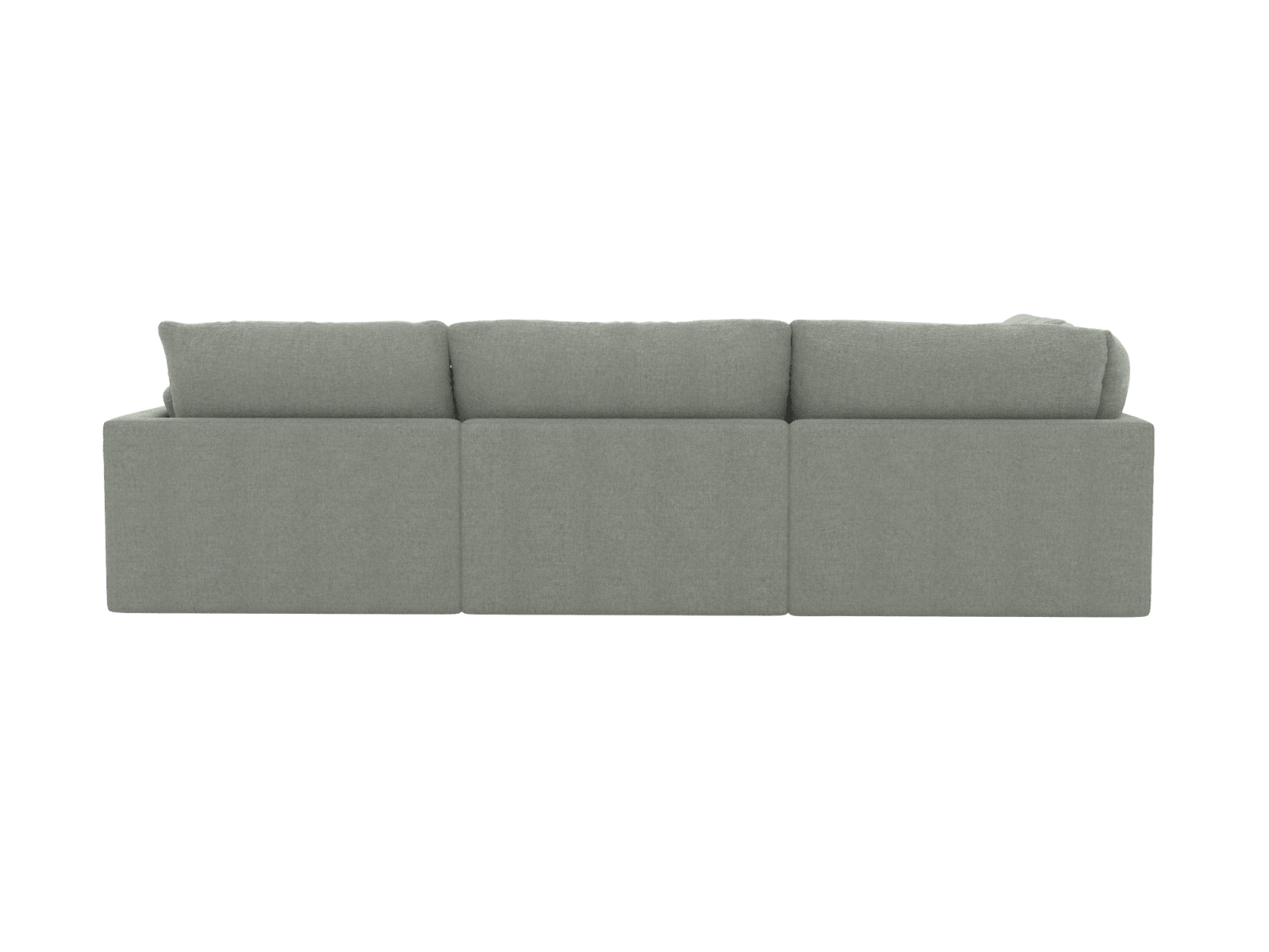 Willow Avon Sage Corner Modular Sofa LAF Terminal - 4 Seater color Avon Sage