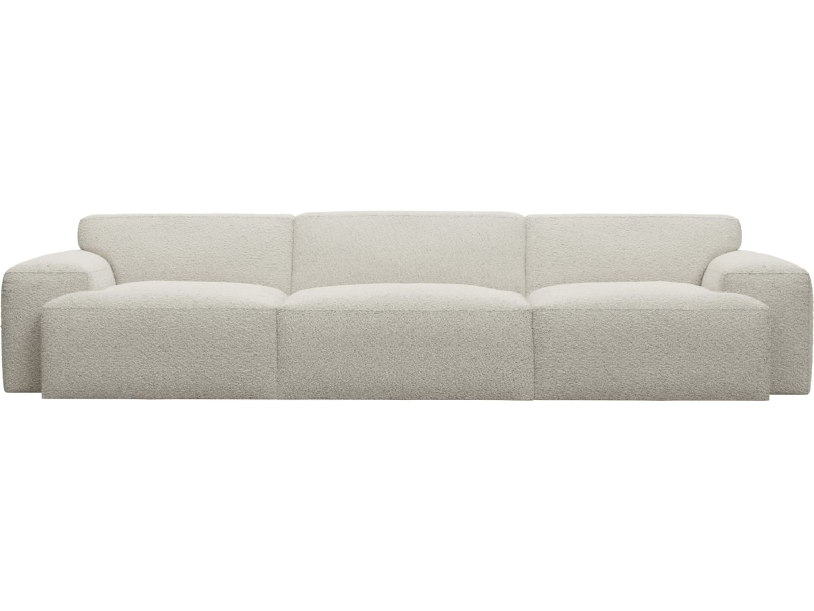 Copenhagen Boucle Ivory Sofa - 3 Seater color Boucle Ivory